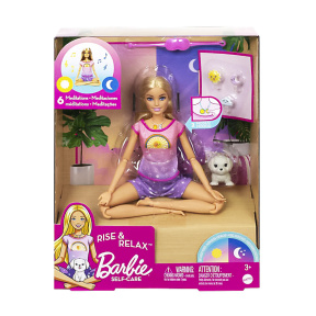 Set de joacă Barbie Self-Care "Rise and Relax"