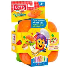 Игровой набор с тестом для лепки Kitchen