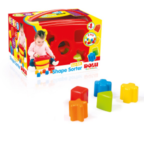 Jucărie educativă Găletușa cu sortător, DOLU