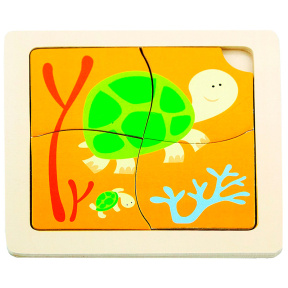 Puzzle mini Broască țestoasă, VIGA