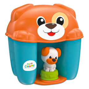 Мягкий конструктор Собачка и щенок, 7дет., Clementoni