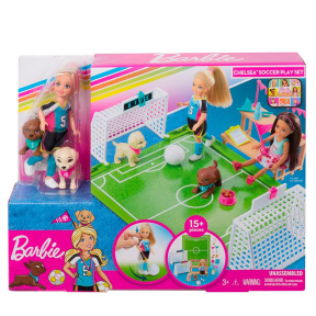 Barbie. Игровой набор "Футбольная команда Челси"