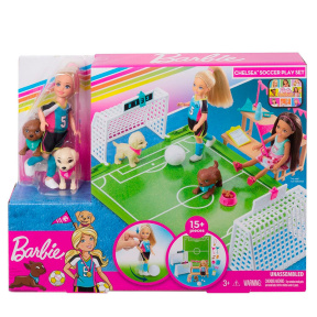 Barbie. Игровой набор "Футбольная команда Челси"