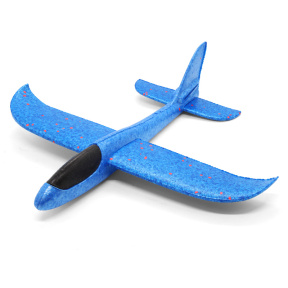 Avion planor, albastru