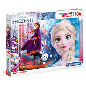 Холодное сердце 2 с украшениями, 104 элементов, Clementoni