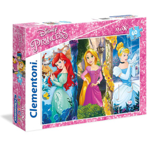 Принцессы Disney, 60 элементов, Clementoni