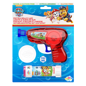 Pistol mediu pentru baloane de săpun Paw Patrol