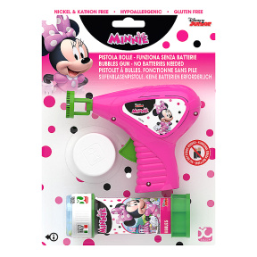 Pistol mic pentru baloane de săpun Minnie