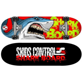 Skateboard Shark Skids Control 28" x 8