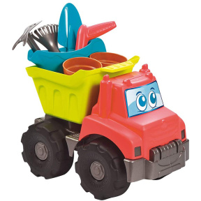 Camion de grădina, cu instrumente