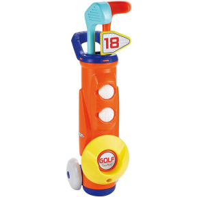 Geantă de golf, cu crose de golf, Ecoiffier