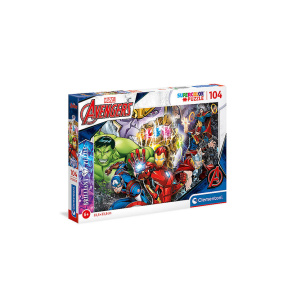 Marvel Răzbunătorii, 104 elemente, Clementoni