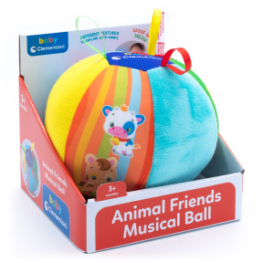 Minge muzicală moale Animăluțe, Clementoni
