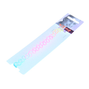 Choker Tattoo fir împletit Curcubeu