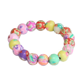 Brățară multicoloră Fimo bunt 8 m.