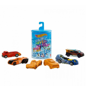 Set din 2 mașinuțe Hot Wheels Color Reveal (în sortiment)