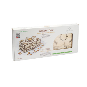 Cutie cu bijuterii cu chihlimbar, UG