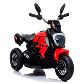 Motocicletă electrică 6V4,5AH, 1x18W, roșu