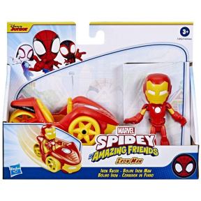 Figurină Marvel Spidey cu transport, Hasbro
