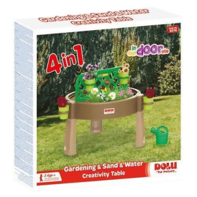 Masă pentru jocuri cu nisip, 4 în 1, Dolu
