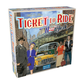 Настольная игра Ticket To Ride по Нью-Йорку