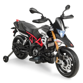 Электромотоцикл Aprilia, красный