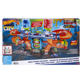 Игровой набор "Автомойка: Мегабашня" Hot Wheels