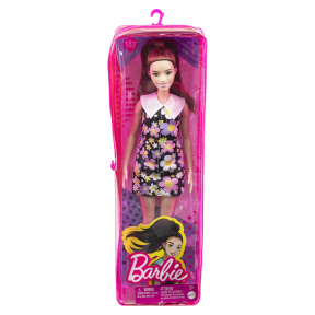 Кукла Barbie "Модница" в платье с принтом в ромашку