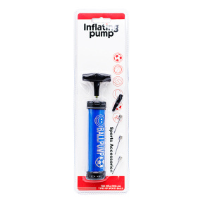 Насос для мячей с иглами, синий