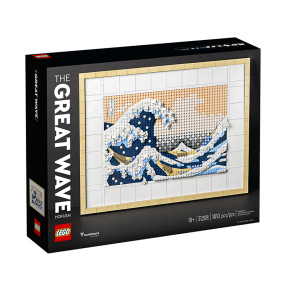 Конструктор LEGO Art Большая волна у Канагавы, Хокусай