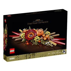 Constructor LEGO Botanicals Compoziție de Flori Uscate