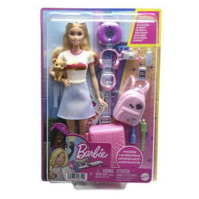 Игровой набор Barbie "Дорожный набор со щенком"
