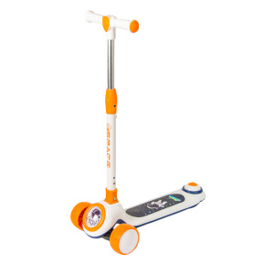 Самокат детский 889, оранжевый, код 176036