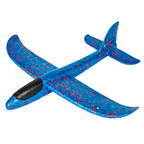 Avion planor, albastru