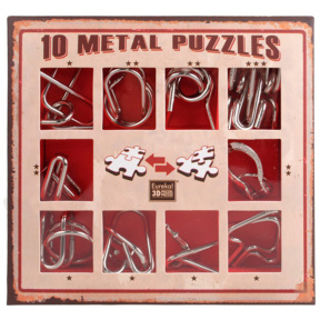 "10 Metal Puzzles. Красный набор"