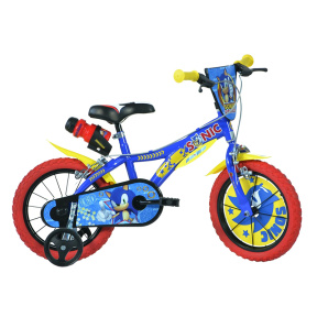 Bicicletă pentru copii cu 4 roți, 14 inch, Sonic