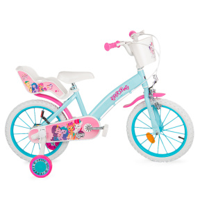 Детский велосипед 4-х колесный 16 дюймов, Мой маленький Пони
