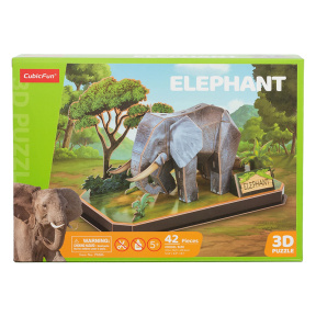3D puzzle Elefenat
