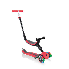 Самокат Go UP Foldable Plus Lights, красный