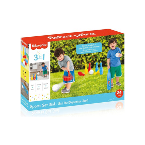 Набор Боулинга + Бейсбола 3 в 1 Fisher Price