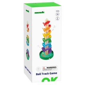 Деревянная красочная вращающаяся башня Tooky Toy