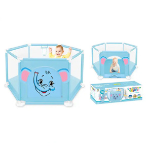 Манеж детский Слоник 146 см с шариками (50 шт)