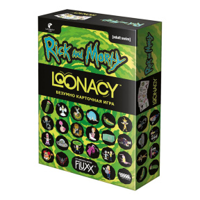 Настольная игра "Loonacy: Рик и Морти"