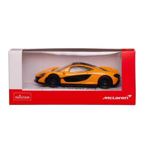 Mașina Die cast scale McLaren P1б, galbenă