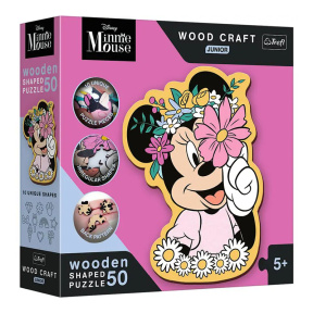 Пазлы - "50 Wood Craft Junior" - In Minnies world / Disney Minnie