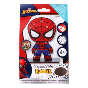 Figurină cu mozaic cu diamante. Spider Man