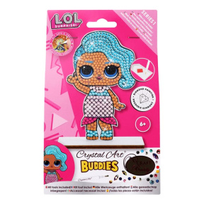 Figurină cu mozaic cu diamante. Splash Queen