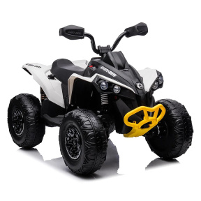 Квадроцикл детский, Can Am Marverick, 12V10AHx1, 40Wx2, белый