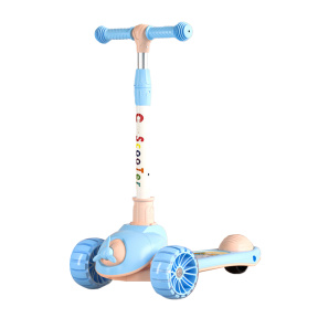 Самокат детский, синий