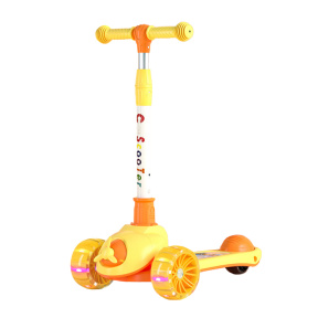 Самокат детский, желтый